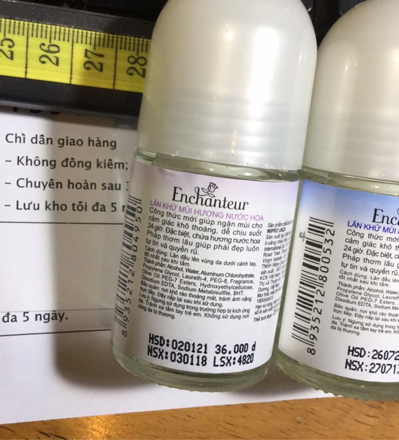 25ml_Dạng nước_Lăn khử mùi Enchanteur Deluxe Charming chai | BigBuy360 - bigbuy360.vn