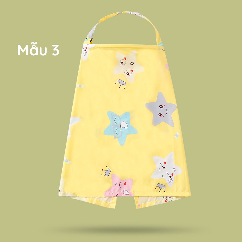 Khăn choàng cho bé bú khi ra ngoài tiện ích - khăn che bé bú mẫu đẹp