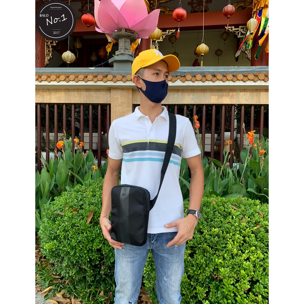 [Mã SKAMSALE06 giảm 10% tối đa 100K đơn 150K] [ Chuẩn Auth Full tem code ] Túi Đeo Chéo Nam / Nữ Cá Sấu Crossover Bag | BigBuy360 - bigbuy360.vn