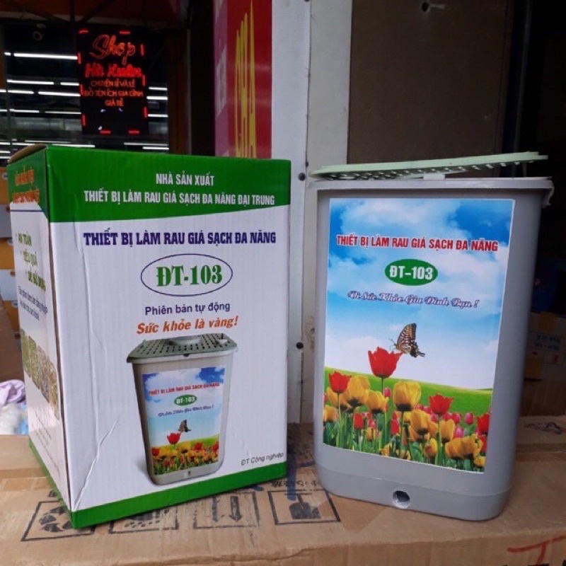 [GIÁ TỐT NHẤT] Thiết Bị Làm Giá Đỗ DT 103