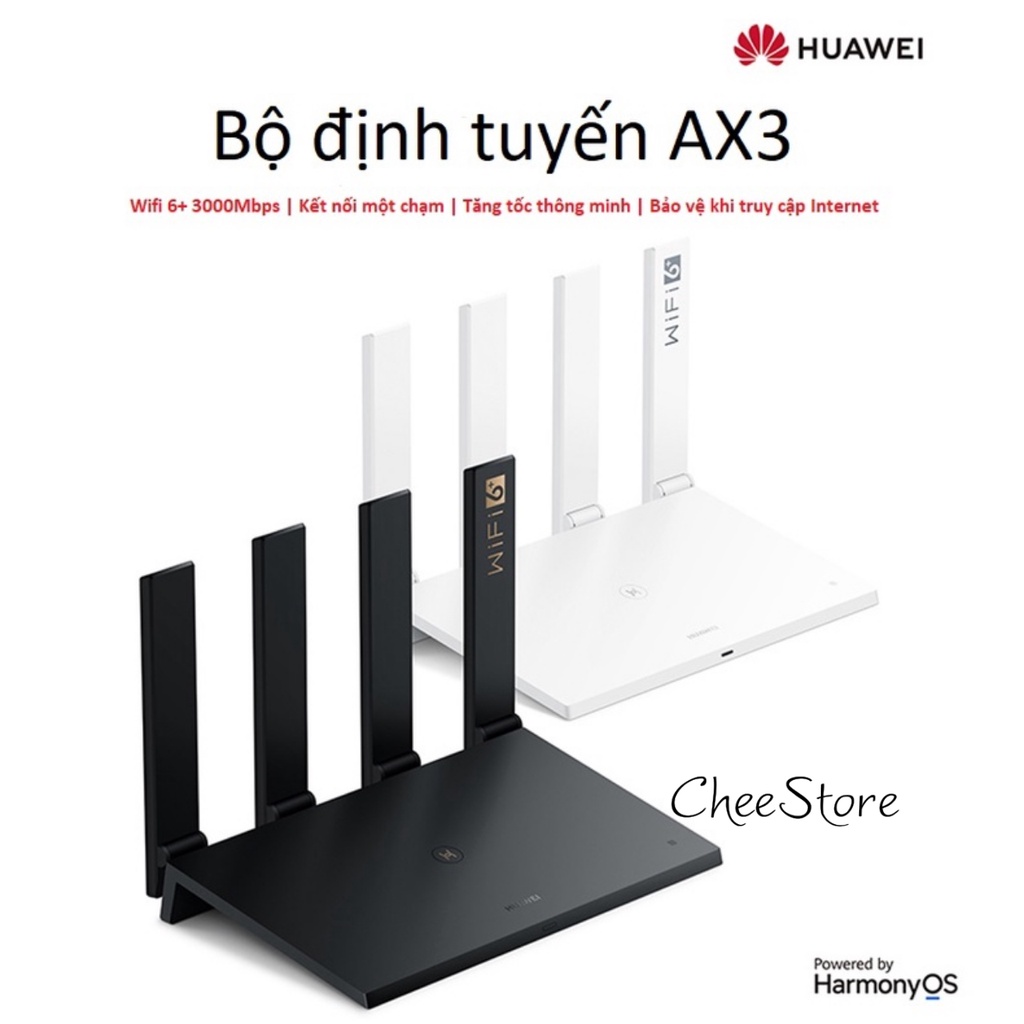 [BH 6 tháng] Bộ phát Wifi6 Huawei AX3/TC7102  AX3000 160Mhz Tốc độ cao Likenew 99%, hàng tuyển chọn