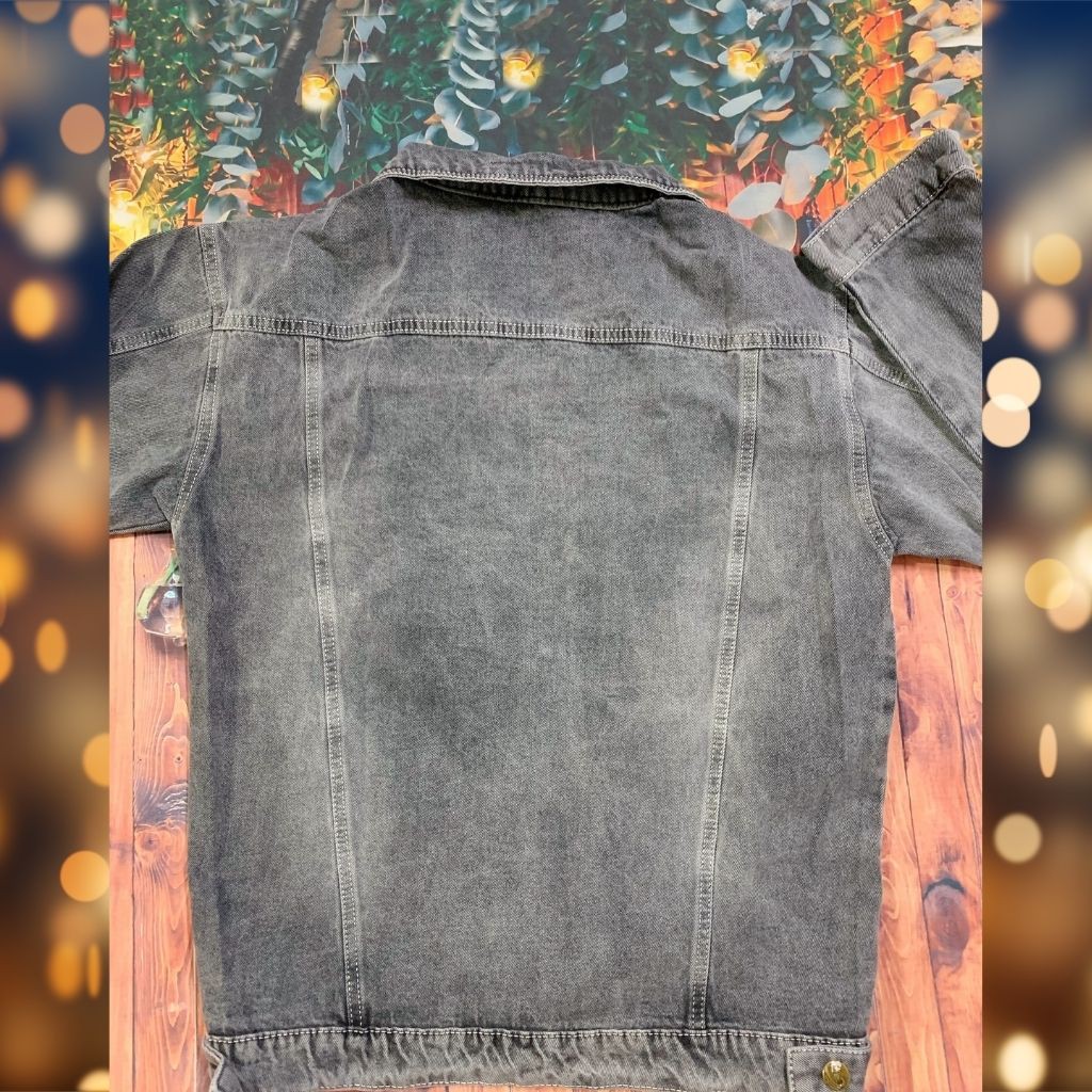 Áo Khoác Jean Nam-Áo Khoác Bò Nam NNBH59 Phối Logo Túi Hót Nhất Hiện Nay | BigBuy360 - bigbuy360.vn