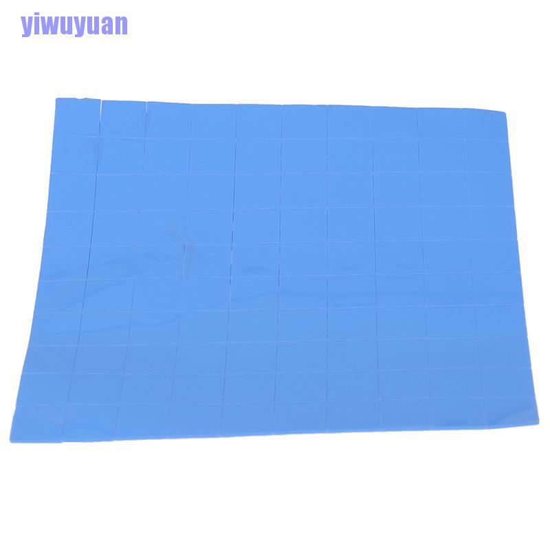 Set 100 Miếng Silicon Tản Nhiệt Làm Mát Cpu Gpu 10x10 X 0.5mm | BigBuy360 - bigbuy360.vn