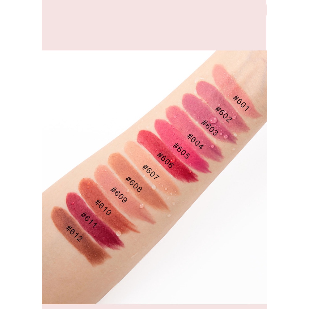 Son Thỏi Lì HANDAIYAN Small Ice Cube Matte Lipstick 12 Màu Nude Bean Pastel Bền Màu Lâu Trôi A2