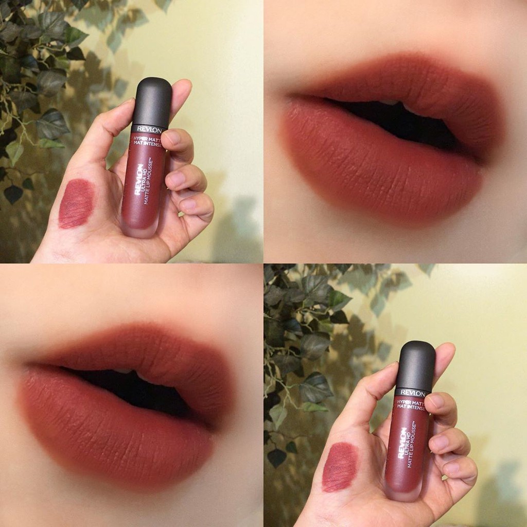 Son siêu lì lâu trôi Revlon Ultra HD Matte Lip Mousse Hyper Matte