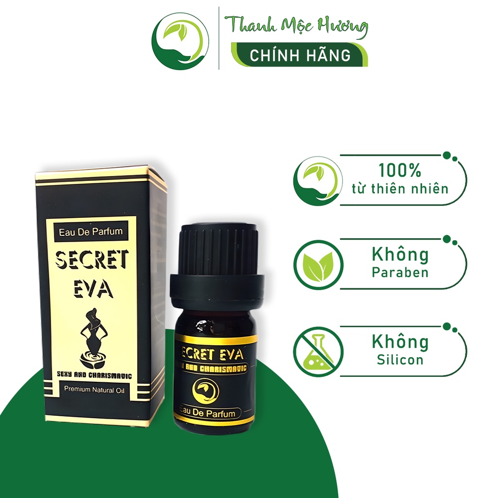Nước hoa vùng kín Secret Eva Thanh Mộc Hương hương thơm quyến rũ 5ml
