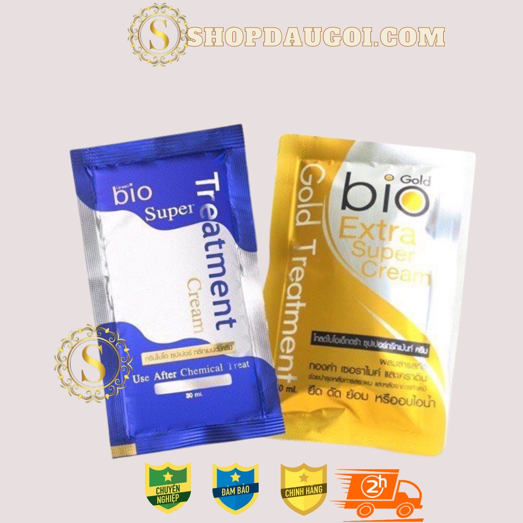 Kem hấp ủ tóc Biotin siêu mềm mượt, phục hồi tóc hư tổn 30ml