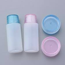 Set 4P chia mỹ phẩm nhỏCHÍNH HÃNG  phù hợp để chiết gội đầu, dầu xả, sữa tắm