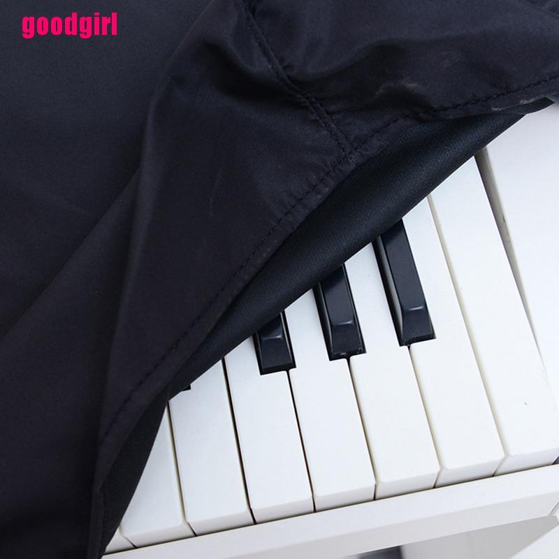 Tấm Phủ Bàn Phím Đàn Piano Màu Đen Chống Bụi 61 / 88