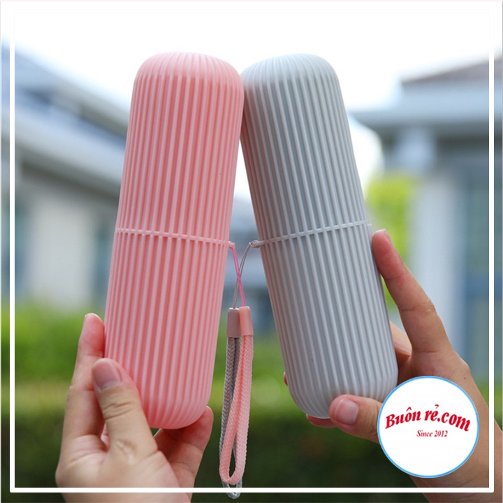 Hộp Đựng Bàn Chải Kem Đánh Răng Hình Trụ Đi Du Lịch Tiện Dụng br00671