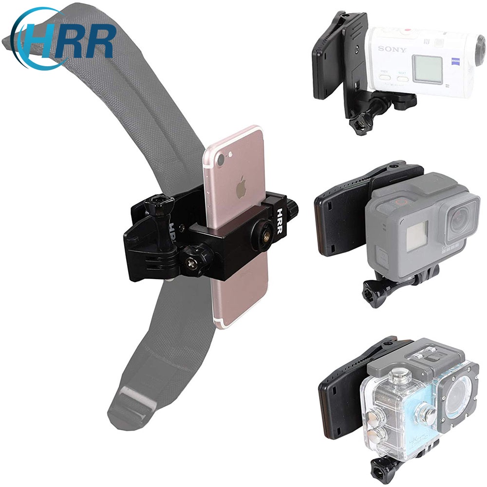 Kẹp Gắn Balo Chuyên Dụng Cho GoPro Hero10 9 8 7 5 Akaso Sony DJI Action Camera iPhone Samsung