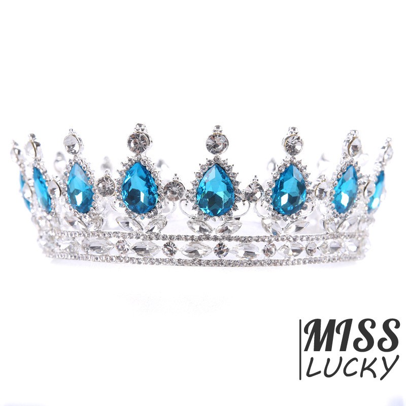 Phụ kiện cài tóc vương miện thời trang sang trọng cho nữ