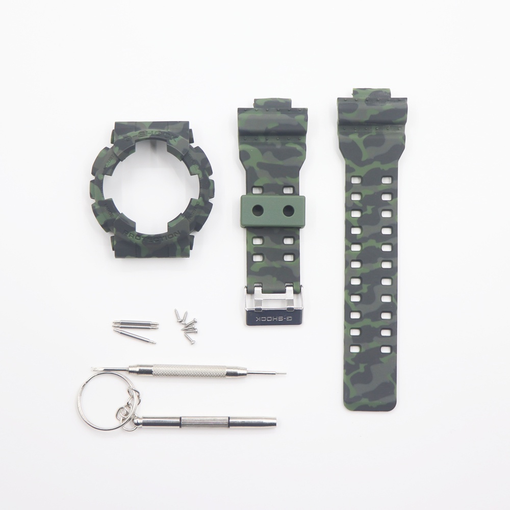 Dây Đeo Tpu Cho Đồng Hồ Casio G-Shock Ga110 110gb/ 100 / 120 Gd120 Gax-100