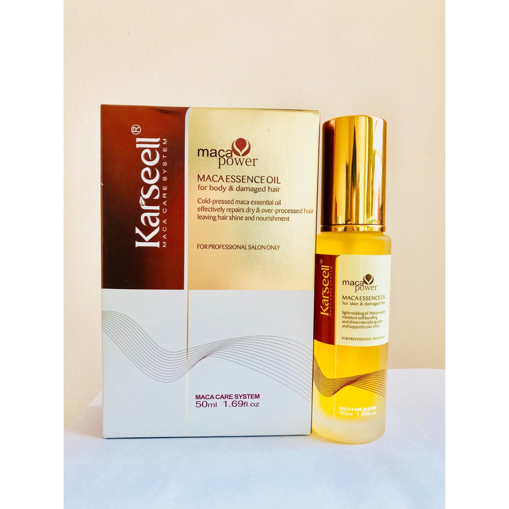 Tinh dầu dưỡng tóc, phục hồi Karseell Maca Essence Oil 50ml