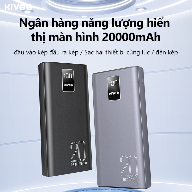 Sạc dự phòng 10000mAh 20000mAh BASIKE 10W Với đèn Pin Cho iP Huawei Samsung OPPO - Bảo hành 12 tháng