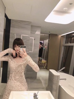 (Order) VÁY REN BODY CỔ V ULZZANG (ảnh thật cuối)