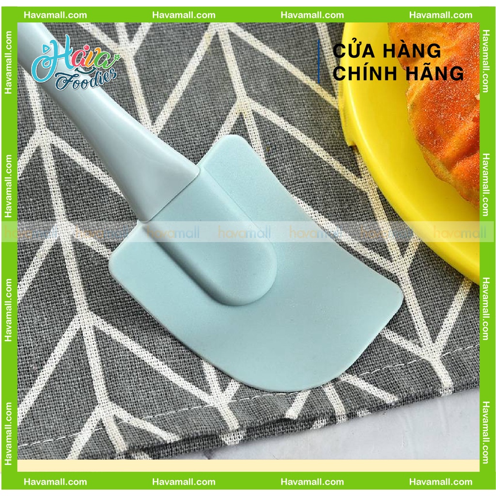 [HÀNG CHÍNH HÃNG] Bộ 3 Dụng Cụ Làm Bánh Bằng Silicon Siêu Bền