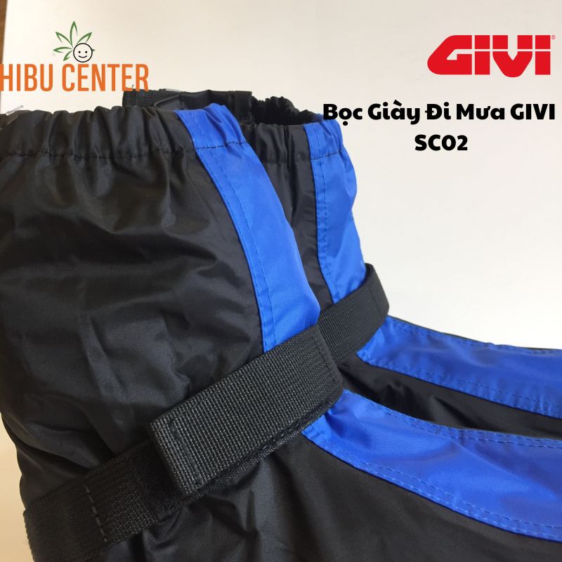 Ủng Đi Mưa GIVI Sc02 Màu Đen - Bọc Giầy Đi Mưa Givi | Chuyên Dụng Đi Mưa - Chính Hãng Givi | Hibucenter