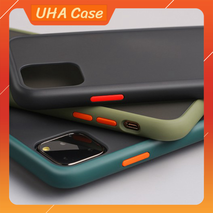 [UHA Case] Ốp lưng iphone Street colors nhám mờ viền  nổi 5/5s/6/6plus/6s/6splus/7/7plus/8/8plus/x/xr/xs/11/12/pro/max