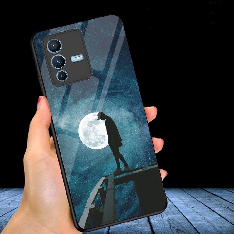 Ốp Lưng VIVO V23 5G mặt kính gương bóng