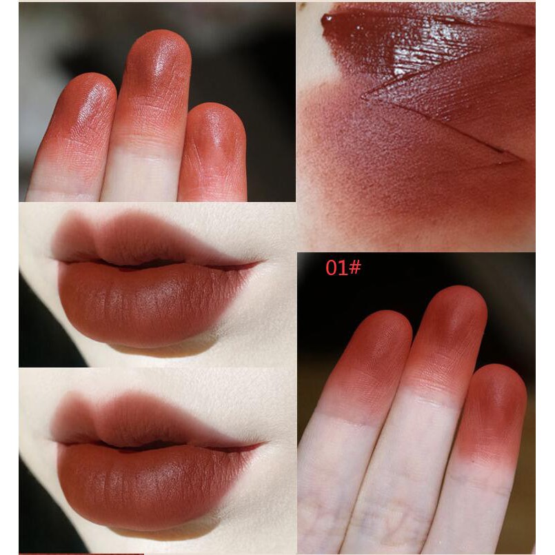 Son lì HERORANGE mềm mịn như nhung chống thấm nước chống khô môi lâu trôi 3g