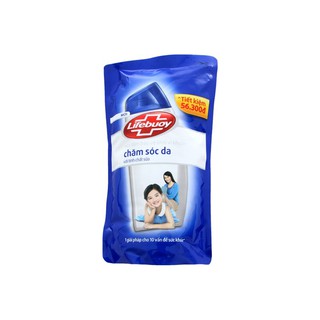 Sữa tắm kháng khuẩn Lifebuoy Tinh chất sữa và hoạt chất Active gói 850g