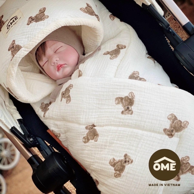 [ OME ] Chăn ủ trần bông cao cấp ome