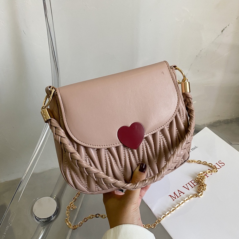 Túi Đeo Chéo Vai Hình Trái Tim Nhỏ Dễ Thương Thời Trang 2022 Cho Nữ FF4009