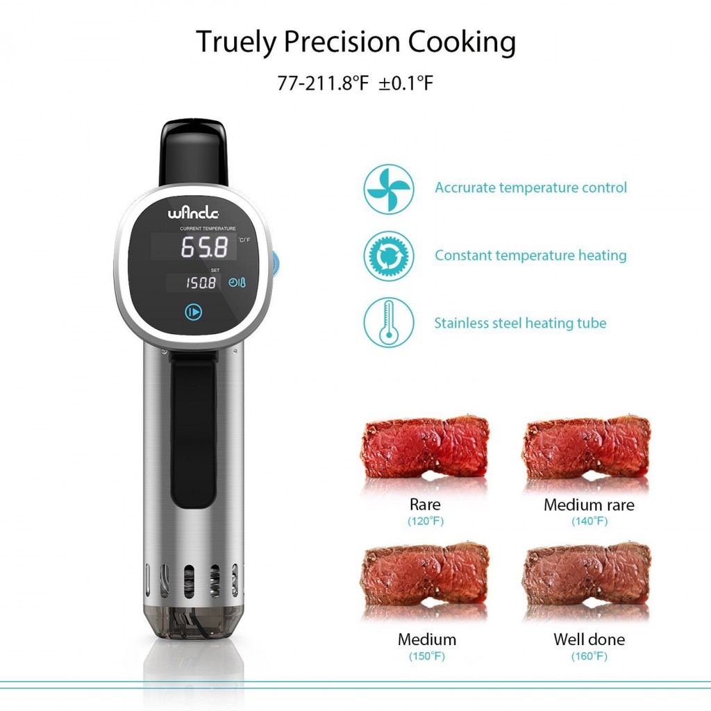 Máy Làm Bít Tết Wancle Sous Vide P00252