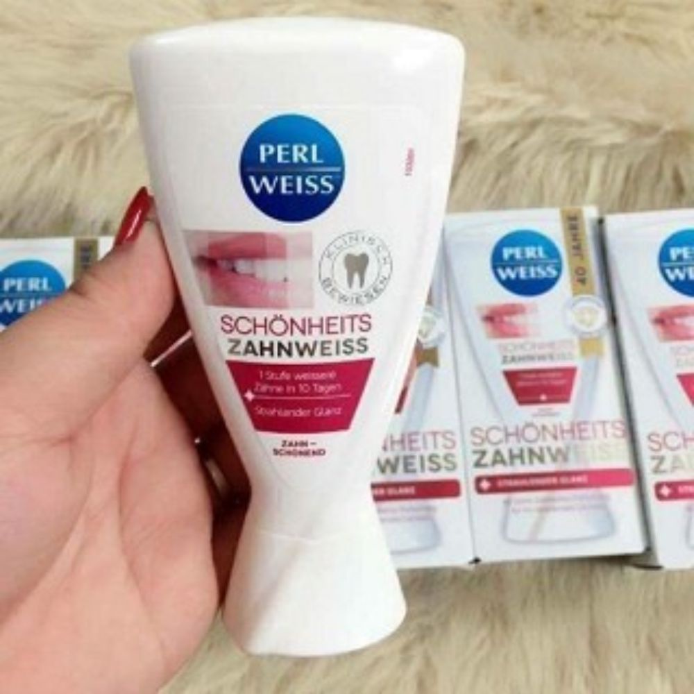 Kem đánh trắng răng Perl Weiss Đức Hiệu quả 3 in1, làm trắng nhanh chóng - Shop Lavenic