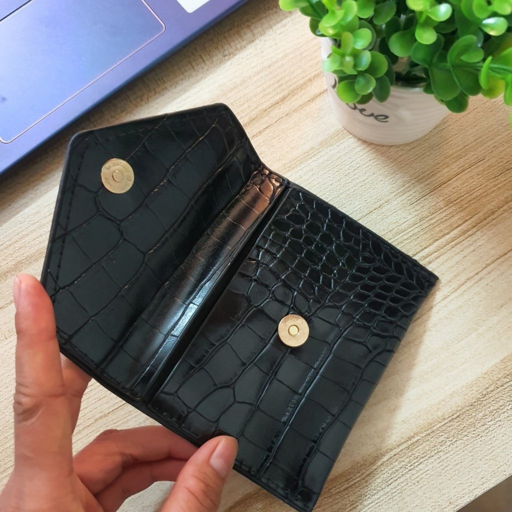 Ví Ngắn Mini Cần Tay Da Rắn Hàng Quảng Châu Sang Trọng - RY311