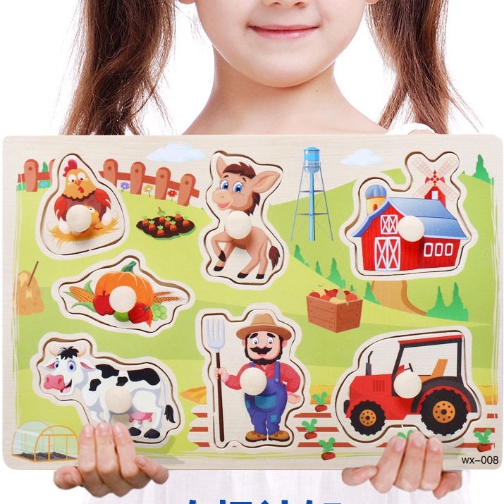 Bảng núm (Loại Nhỏ) nhiều chủ đề thông minh -Phát triển khả năng ghi nhớ-tưởng tượng-suy luận-logic