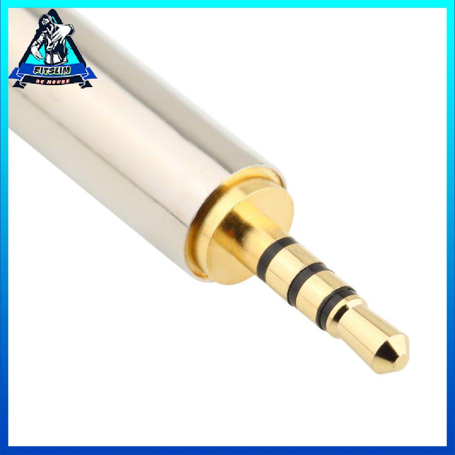 Bộ chuyển đổi giắc cắm tai nghe âm thanh nổi stereo 2,5mm Nam sang 3,5mm cho Nữ [8/1]