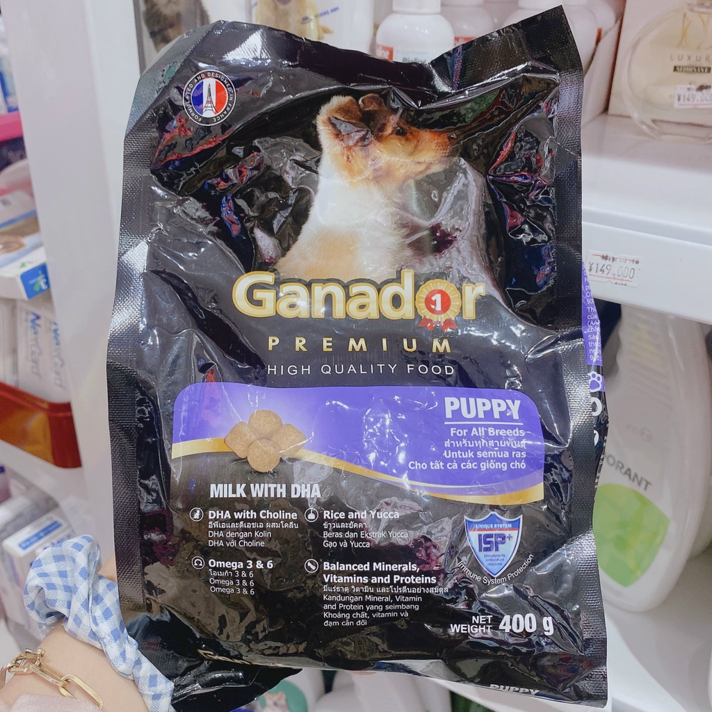 hạt chó GANADOR PUPPY / ADULT 3KG ĐỦ LOẠI