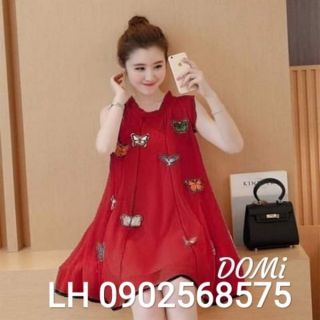 ĐẦM bầu váy bầu đầm oversize đầm SUÔNG thời trang Hàn Quốc