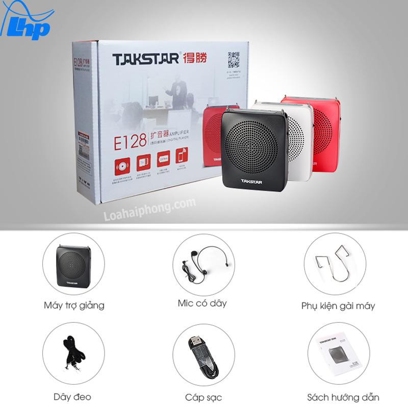 Máy trợ giảng TAKSTAR E128 kết nối Bluetooth, Giáo viên, hướng dẫn viên - BH 1 năm