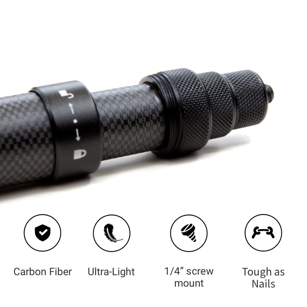 Gậy Tự Sướng 3M Bằng Sợi Carbon Siêu Dài Vô Hình Cho Insta360 ONE X2 / ONE RS / R / ONE X GoPro 10 / 9T