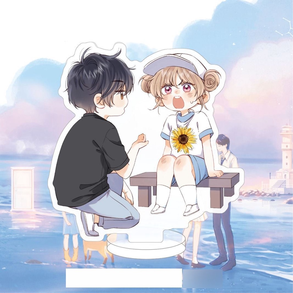 Mô hình VỤNG TRỘM KHÔNG THỂ GIẤU - TÌNH YÊU THẦM KÍN in hình game anime chibi