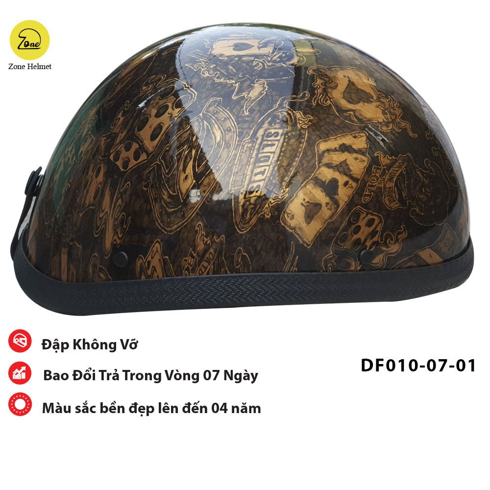 Mũ bảo hiểm nửa đầu độc, lạ - vô cùng chất - lựa chọn hàng đầu cho các biker và phượt thủ - Đủ màu