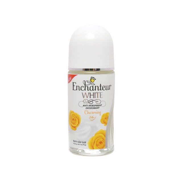 Lăn khử mùi enchanteur trắng mịn 50ml