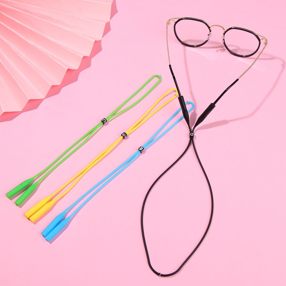 Dây đeo mắt kính bằng silicone chống trượt phong cách thể thao tiện lợi cho nam nữ