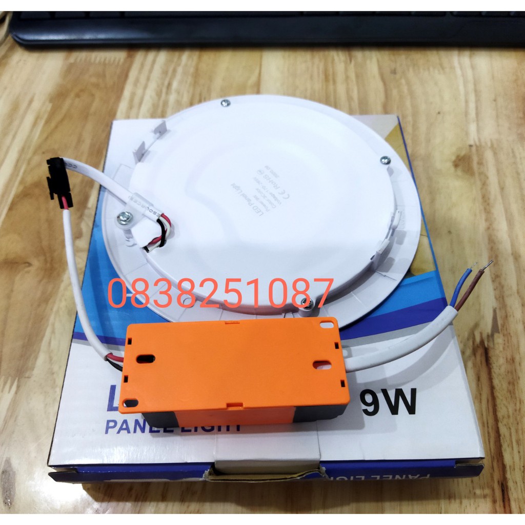 Bóng đèn led âm trần downlight 9W - vuông - tròn