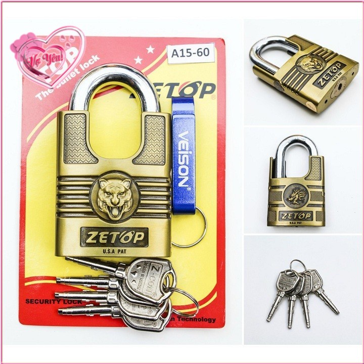 Ổ KHÓA ZETOP A15-60 CHỐNG CẮT