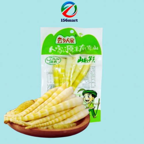 [SẴN] Măng Cay Giòn Tứ Xuyên Ăn Liền - Măng Trúc Muối Cay Yuyu Ớt Xanh Trung Quốc Gói 110Gr Thơm Ngon
