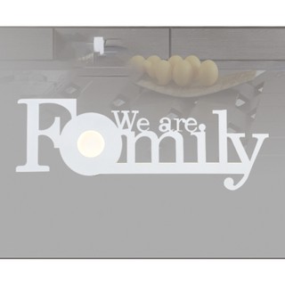 Đèn gắn tường trang trí chữ WE ARE FAMILY V 9374