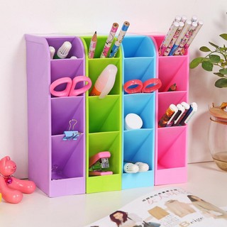 Kệ nhựa đựng bút/đồ văn phòng phẩm để bàn