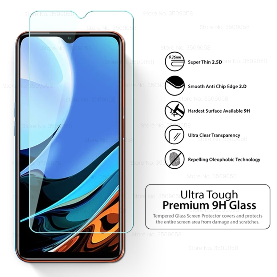 Kính Cường Lực Bảo Vệ Màn Hình Trước/Camera Sau Cho Xiaomi Redmi 9t Redme 9 T T9 6.53 ''