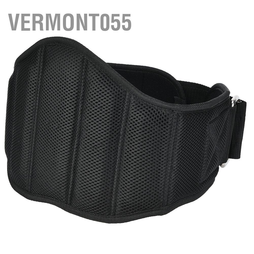 Có thể bán buôn Đai nâng tạ thể thao Phòng tập thể dục Dây đai hỗ trợ vòng eo Phụ kiện tập luyện thể dục Vermont055 Hàng giao ngay