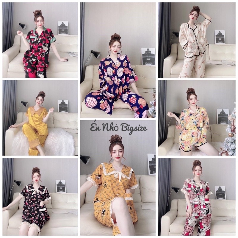 Size Đại 50-110kg Én Nhỏ Pijama cao Cấp Đẹp xinh