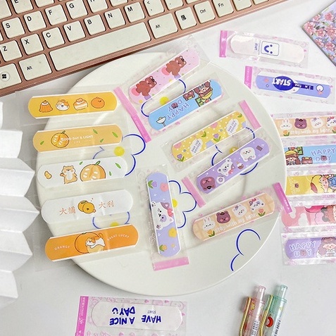 Set Băng Keo Cá Nhân Urgo Sơ Cứu Band Aids Hoạt Hình